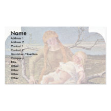 Fruit Of Love By Segantini Giovanni Business Card