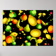Fruity Wallpaper Print
