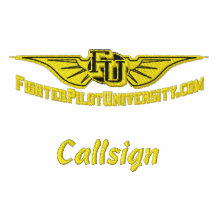 FU Wings on Golf Polo W/A-7 and Call Sign