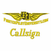 FU Wings on Golf Polo W/F-15 and Call Sign