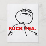 Fuck Yeah Rage Face Meme Flyer Design