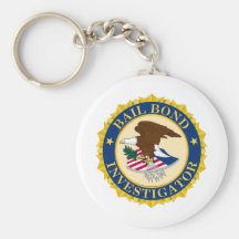 Fugitive Recovery Agent Keychain
