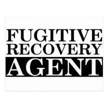 Fugitive Recovery Agent Postcard