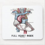 Full Heart Inside Mouse Mat