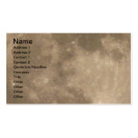 Full Moon Business Card Personalize Your Cards