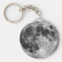 Full Moon Key Chain