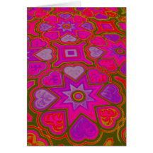 'Full of Love' Blank Greeting Card
