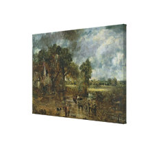 Full scale study for 'The Hay Wain', c.1821 Gallery Wrapped Canvas