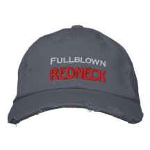 Fullblown  REDNECK Embroidered Baseball Cap