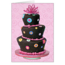 Fun Birthday Cake card
