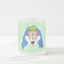 Fun Bright and Colourful Dog Cartoon. Mugs