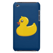 Fun Cute Yellow Rubber Ducky iPod Touch Case