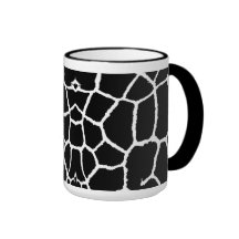 Fun Giraffe Pattern Mug