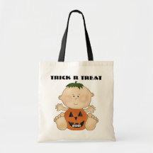 Fun Halloween Baby Boy Trick R Treat Bag