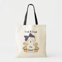 Fun Halloween Baby Girl Trick R Treat Bag