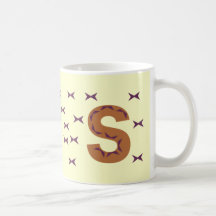 Fun Initial S Mug