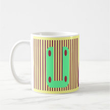 Fun Initial U Mug