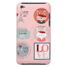 Fun Love and Romance Case-Mate iPod Touch Case