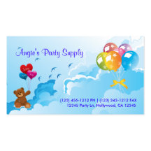 Fun Party Supplies Business Cards
