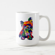 Fun Rainbow Yorkie Mug