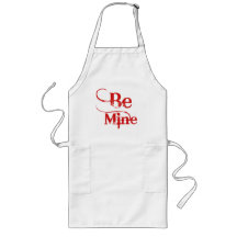Fun Valentine Be Mine Apron