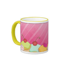 Fun & Whimsical Cupcakes Mug