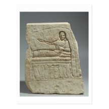 Funerary stela in the name of the lady Artemis, fr Postcard