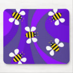Funky Bees Mouse Mats