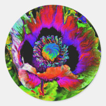 Funky Flower Stickers