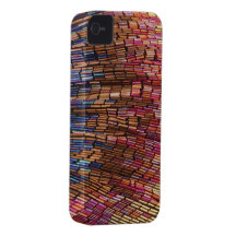 Funky Multi Coloured Seed Bead Look IPhone 4 Case