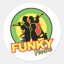funky sticker