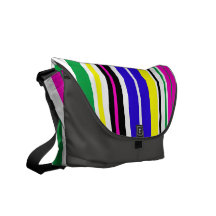 Funky Stripes Courier Bags