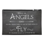 Funky Travel Accessory Clutch - Women Are Angels Travel Accessory Bags