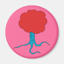 Funky Tree Magnets