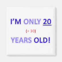 Funny 50th Birthday Gag Gift Magnet