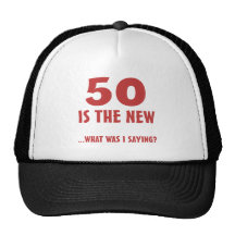 Funny 50th Birthday Gag Gifts Trucker Hat