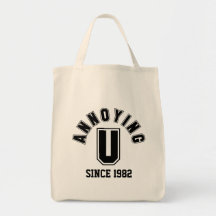 Funny Annoying You Bag, Black