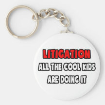 Funny Attorney Shirts and Gifts Keychain