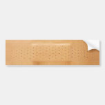 Funny Band-Aid Bumper Sticker