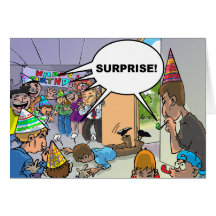 Funny Birthday Wishes - Death by Celebration Card