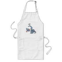 funny biting tongue crab aprons