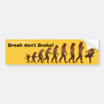 Funny BREAK DANCE Bumper Stickers