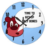 Funny cartoon bear & speech bubble