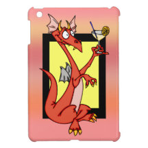 Funny Cartoon Dragon iPad Mini Case
