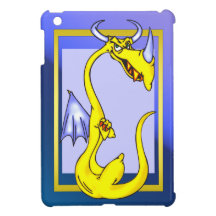 Funny Cartoon Dragon iPad Mini Case
