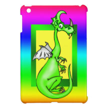 Funny Cartoon Dragon iPad Mini Case