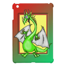 Funny Cartoon Dragon iPad Mini Case