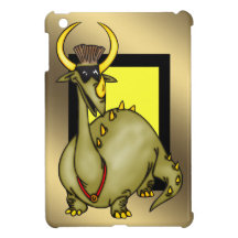 Funny Cartoon Dragon iPad Mini Case