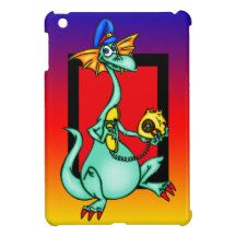 Funny Cartoon Dragon iPad Mini Case