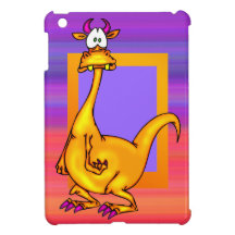Funny Cartoon Dragon iPad Mini Case